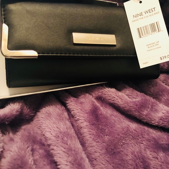 Black Nine West Wallet - Picture 2 of 5